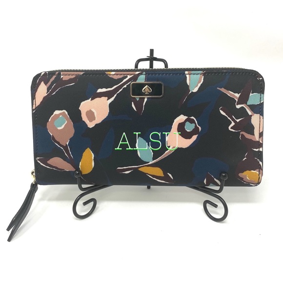 kate spade Handbags - Kate ♠️Spade LG Continental Wallet Dawn Paper Rose